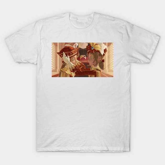 The Coronation of The Substitute (Female Knight) T-Shirt by gagimas